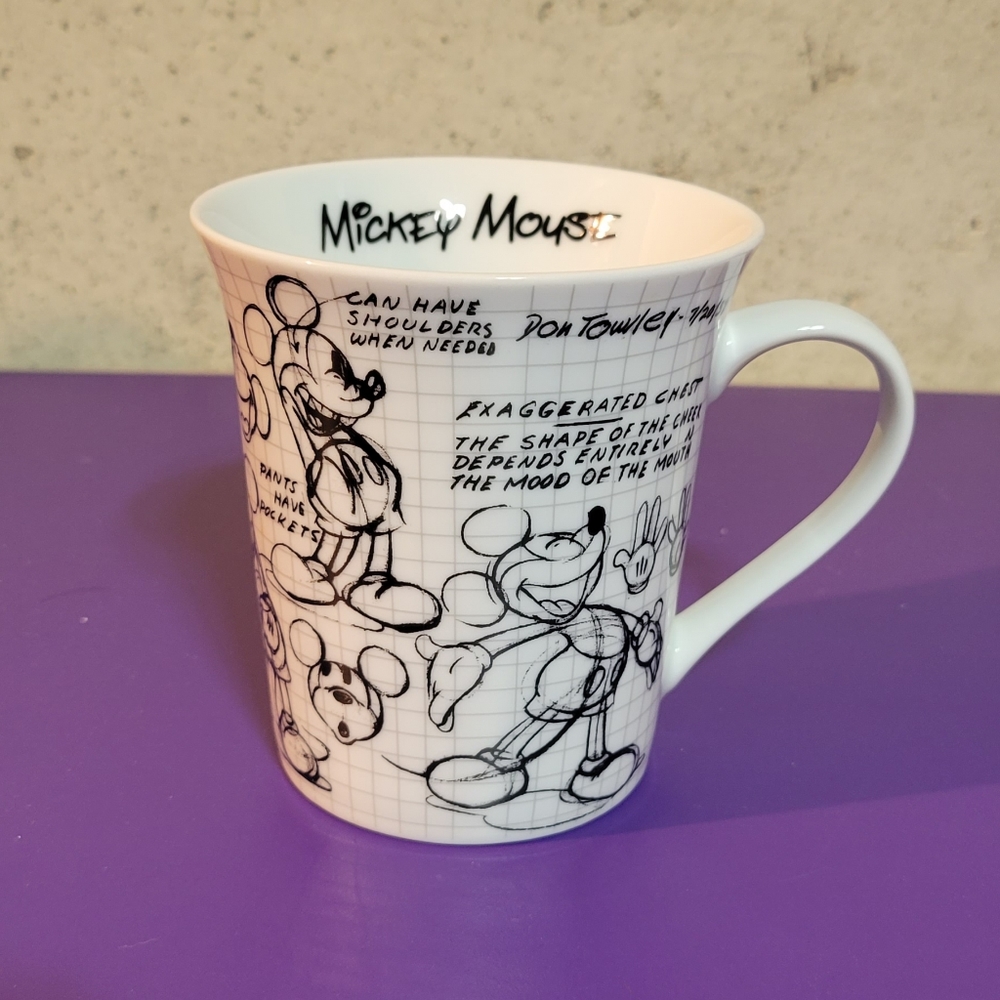 Sketch Book Mickey Mouse Mug